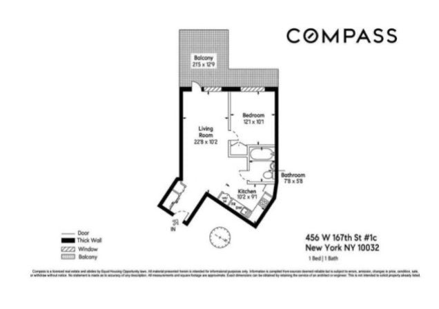 456 W 167th Street 1C