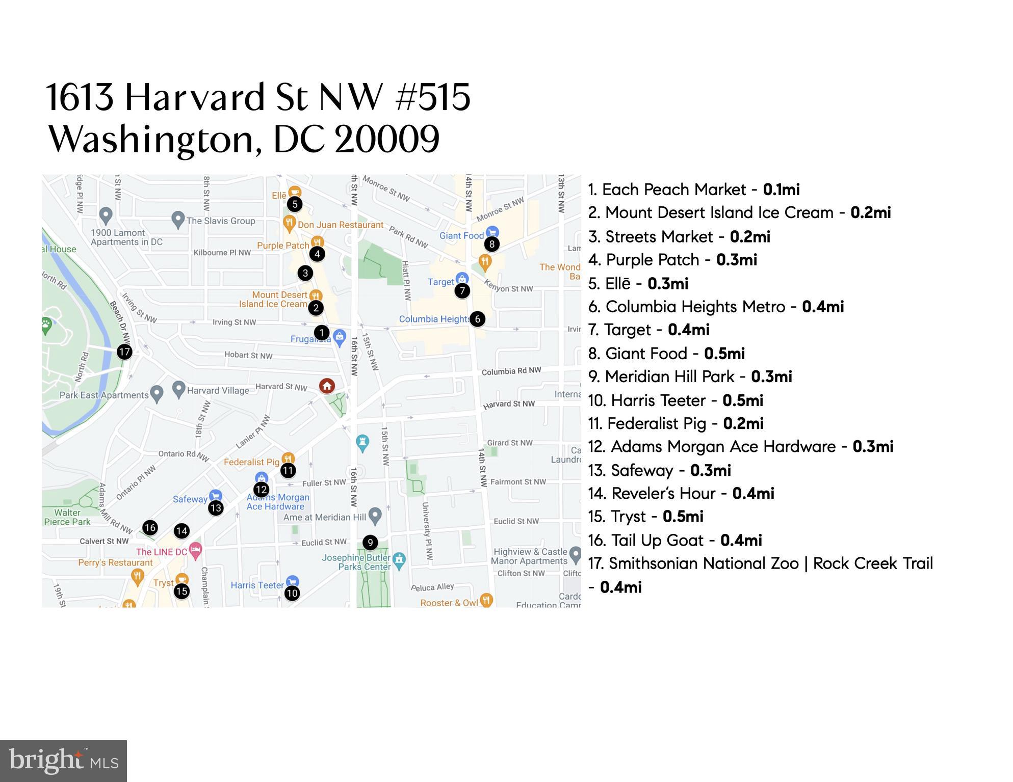 1613 Harvard St NW #515