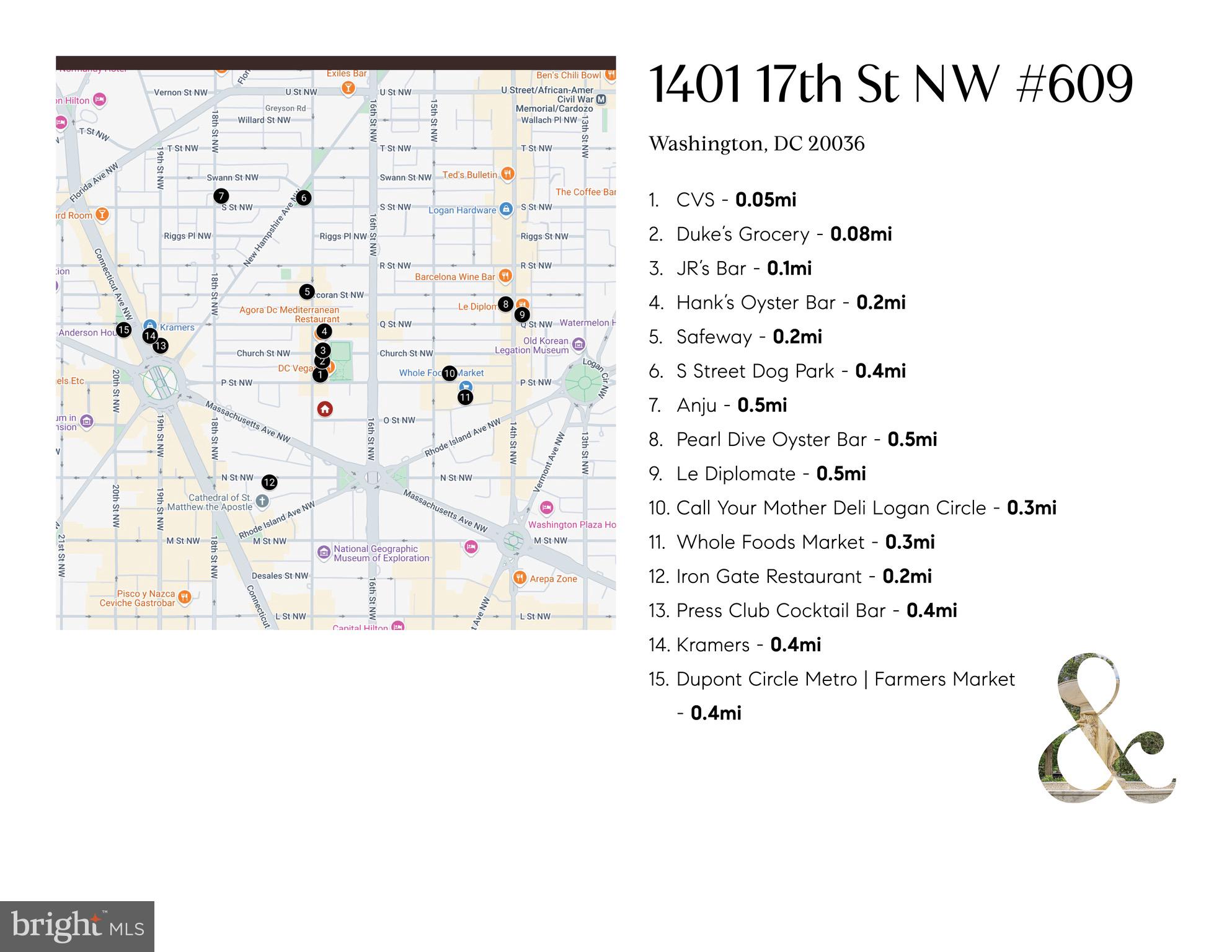 1401 17th St NW #609