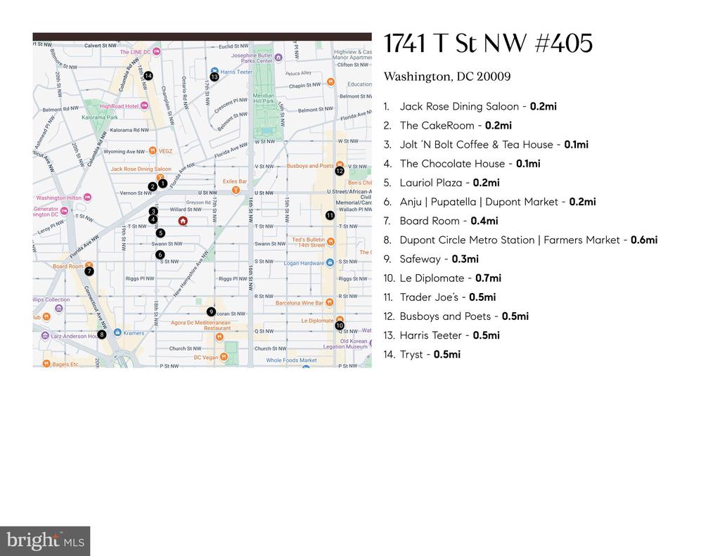1741 T St NW #405