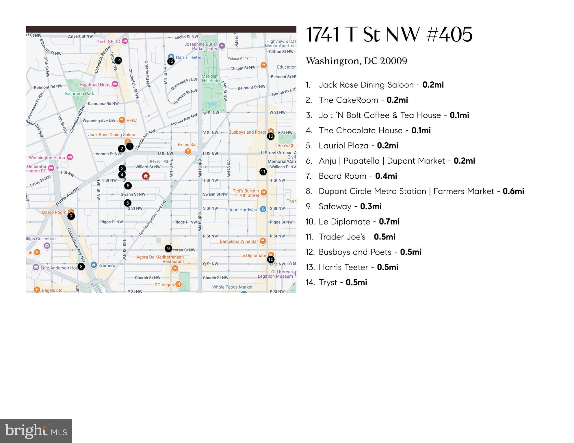 1741 T St NW #405