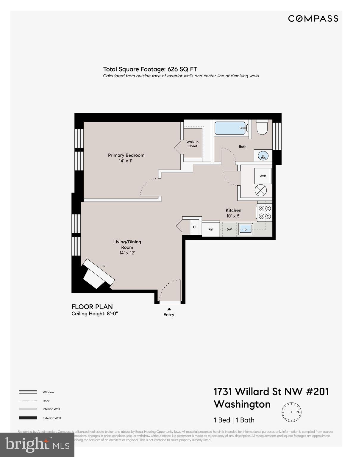 1731 Willard St NW #201