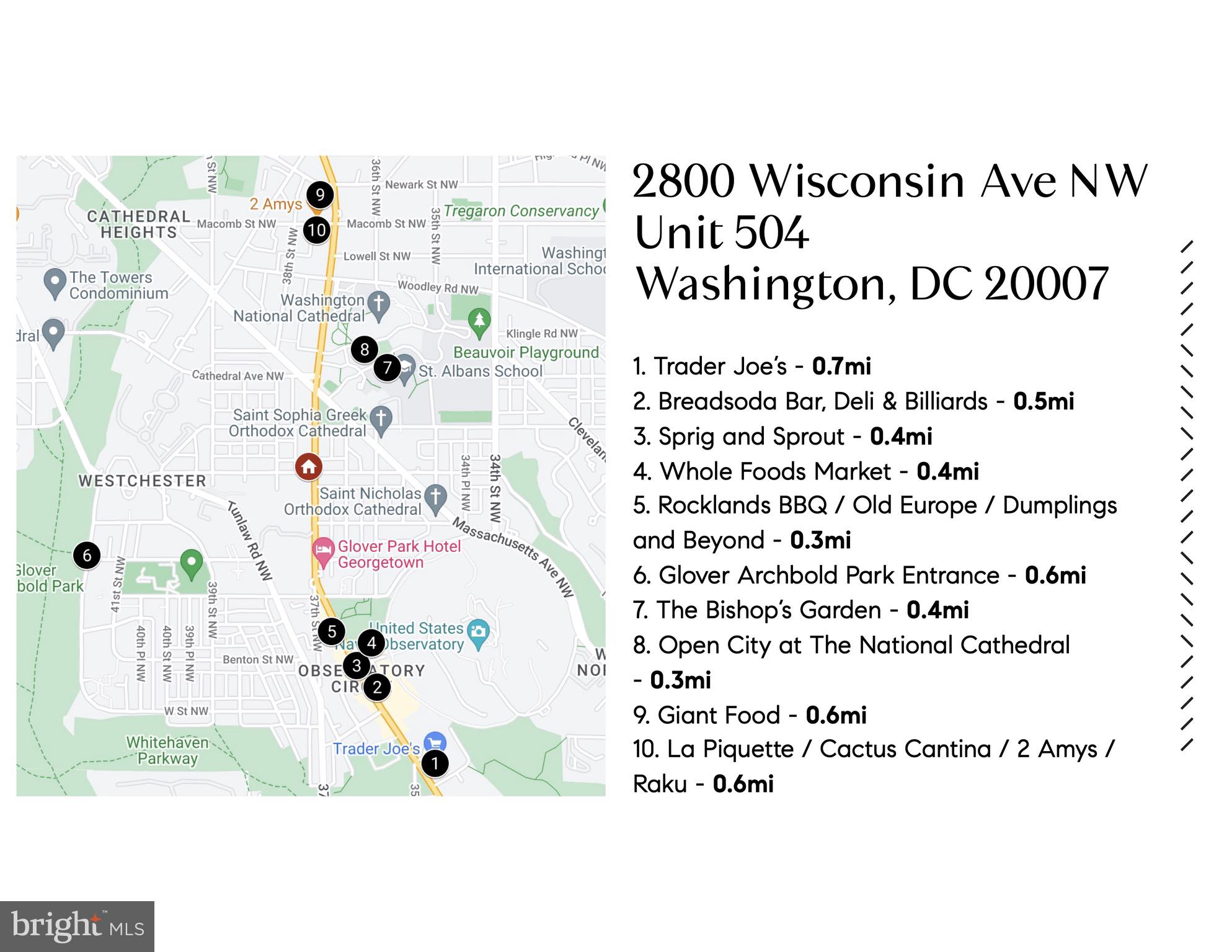 2800 Wisconsin Ave NW #504