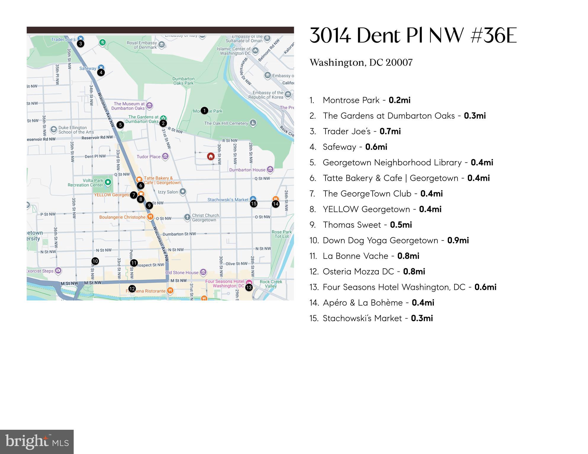 3014 DENT PLACE NW 36E/46E