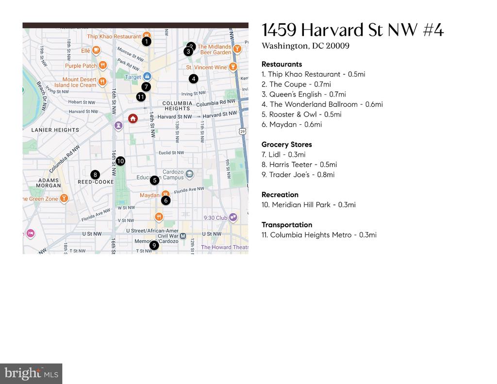 1459 HARVARD STREET NW Unit: 4