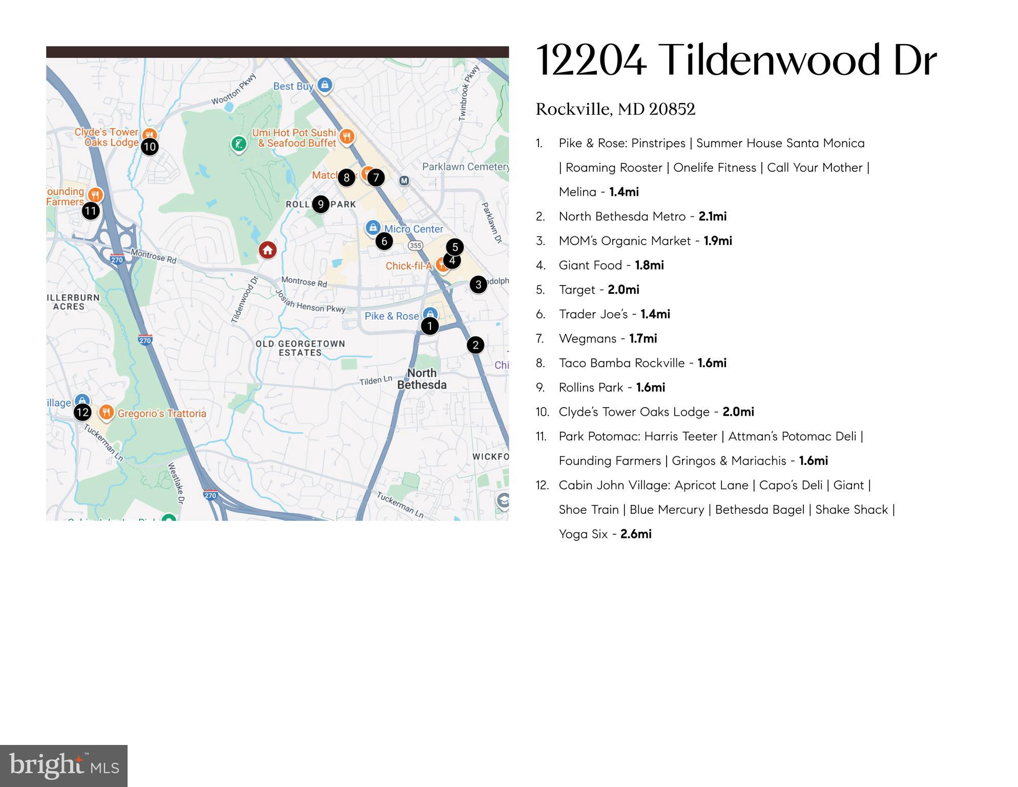 12204 TILDENWOOD DRIVE