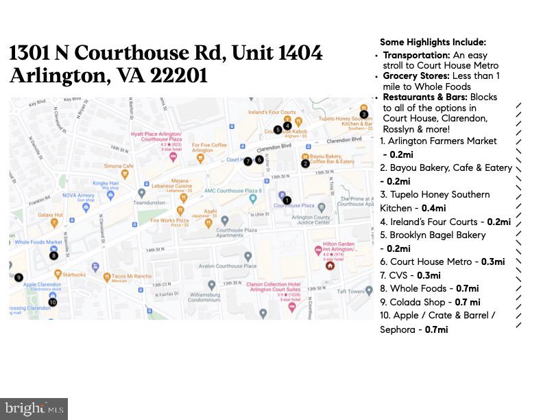 1301 N Courthouse Rd #1404