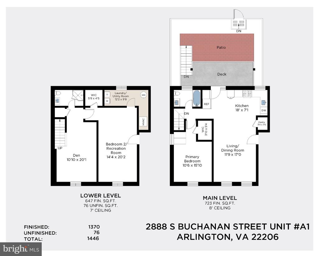 2888 S BUCHANAN STREET Unit: A1