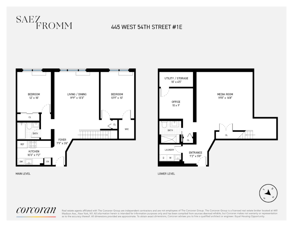 445 W 54TH Street 1E