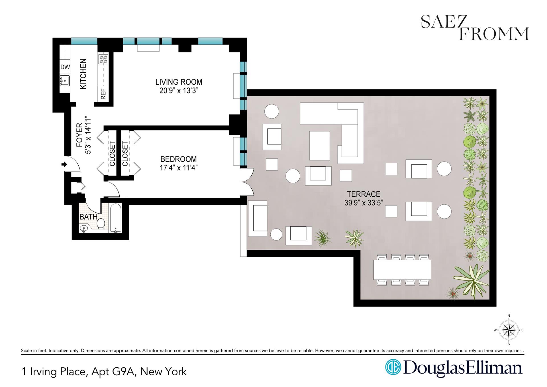 1 IRVING Place G9A