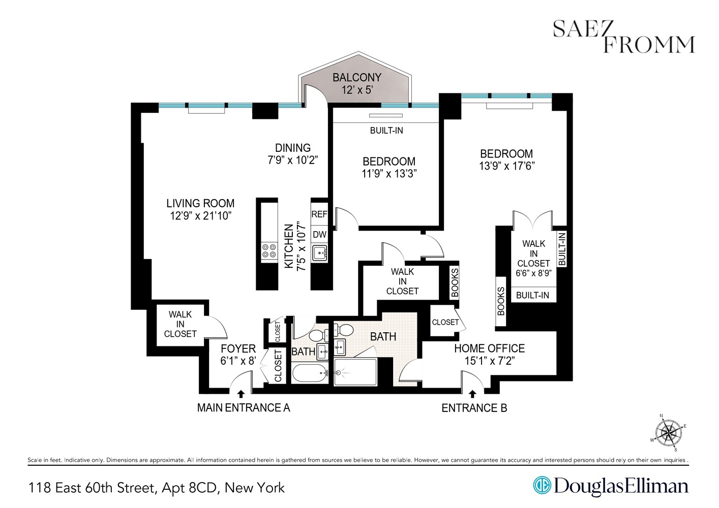 118 E 60TH Street 8CD