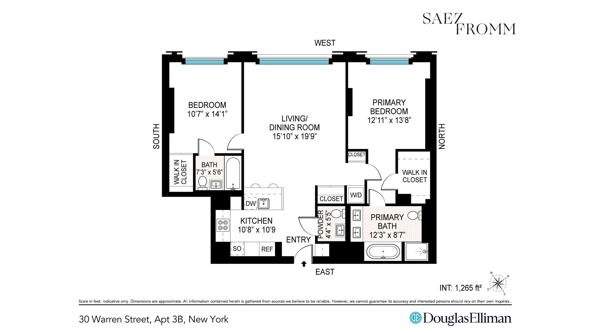 30 WARREN Street 3B