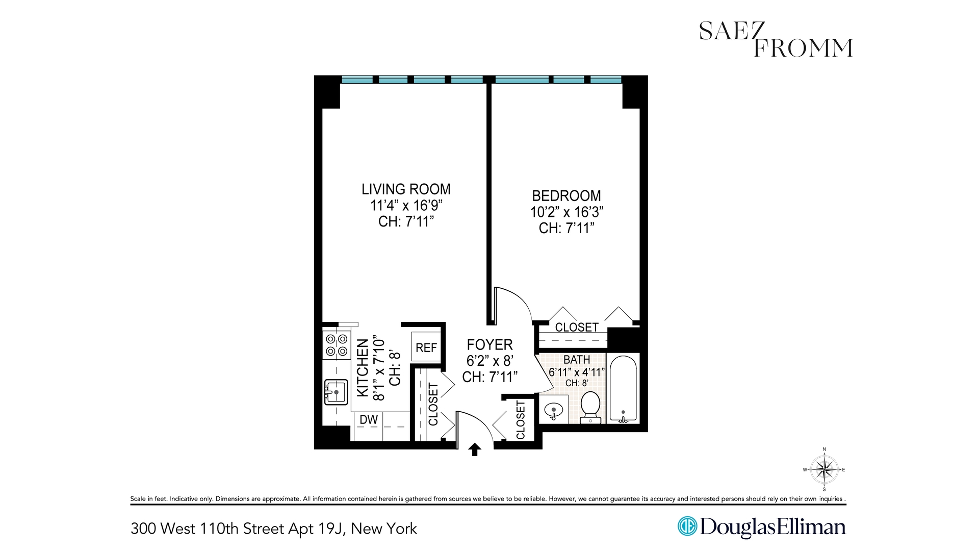 300 W 110TH Street 19J