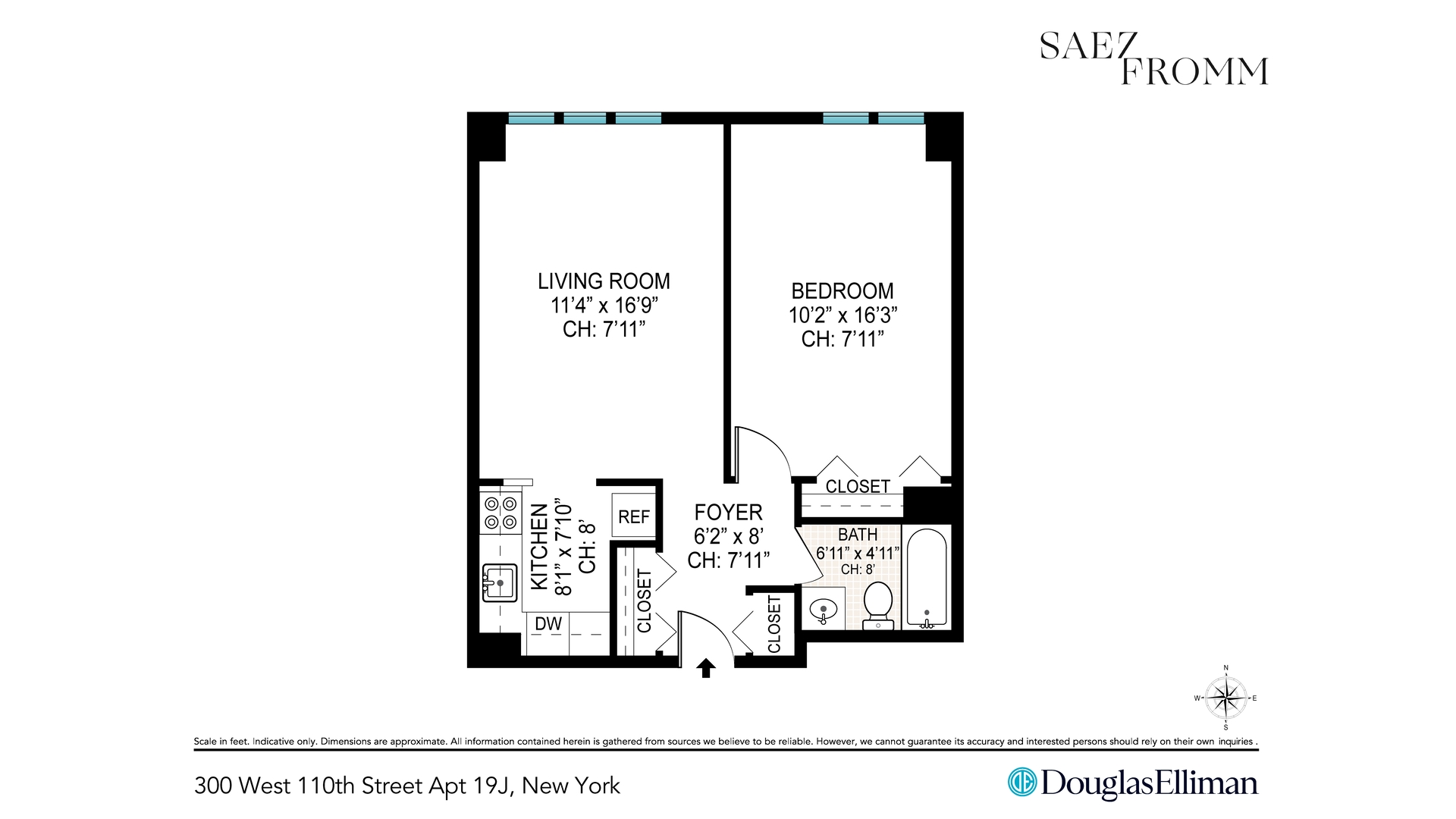 300 W 110TH Street 19J