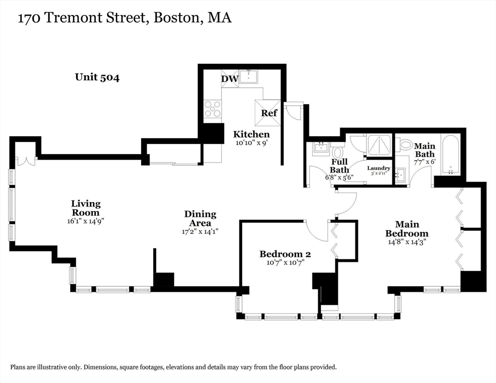 170 Tremont St # 504