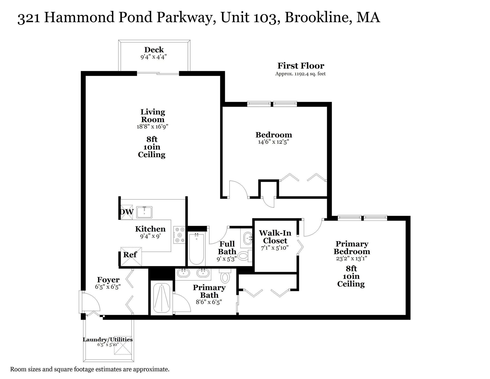 321 Hammond Pond Pkwy # 103
