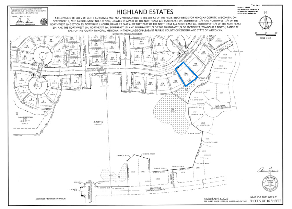 Lt 104 Highland Place