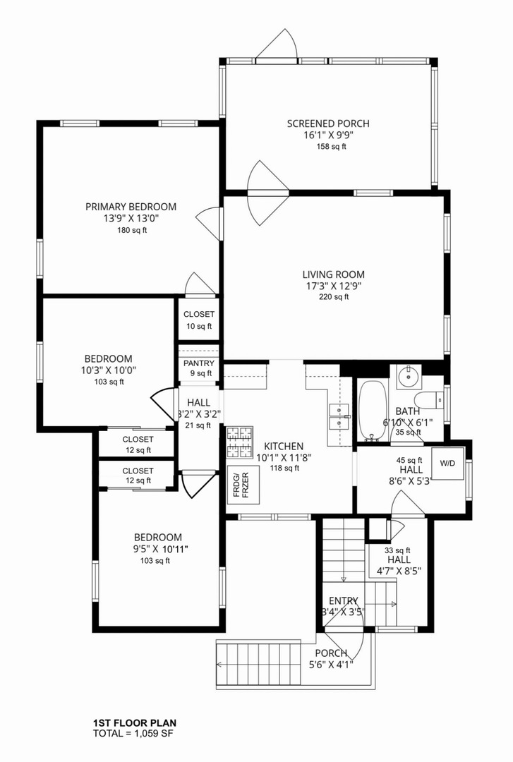 609 1st Street Unit: 1