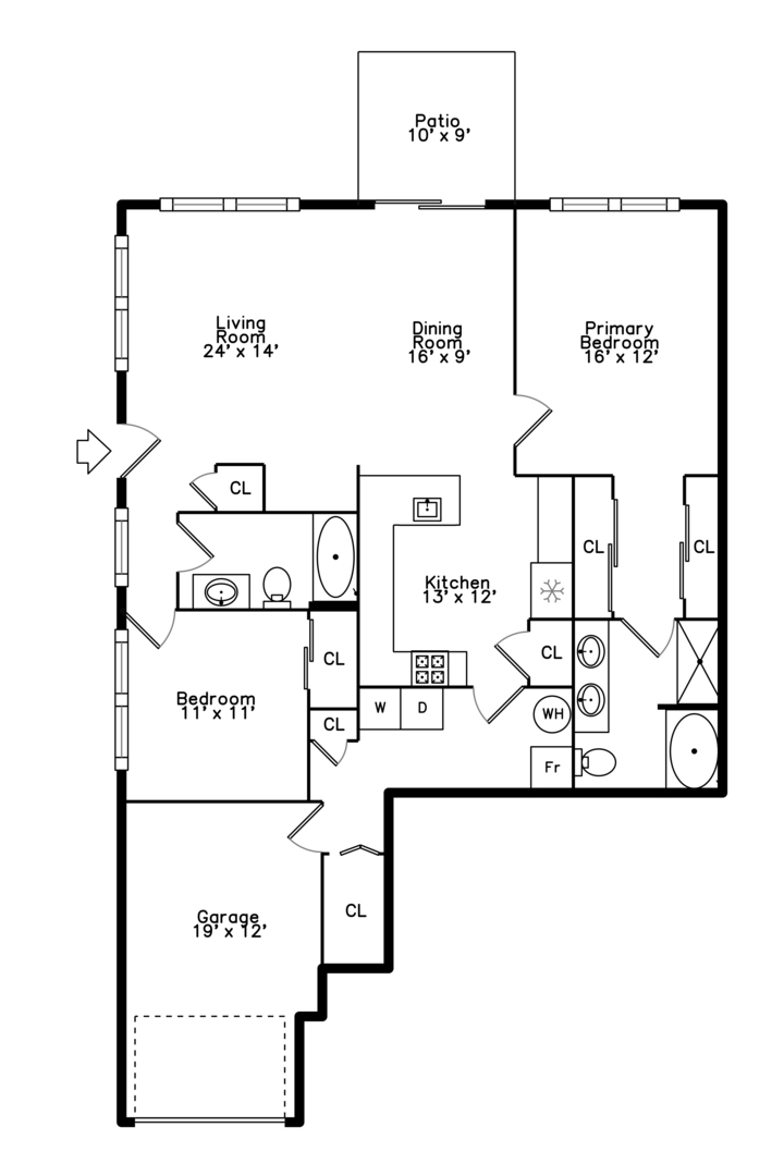 1208 WAVERLY Drive Unit: 1208
