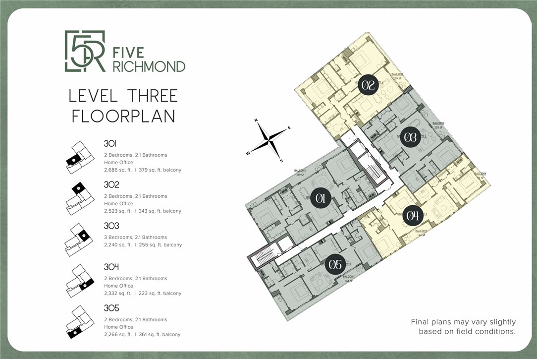 5 Richmond Square 305