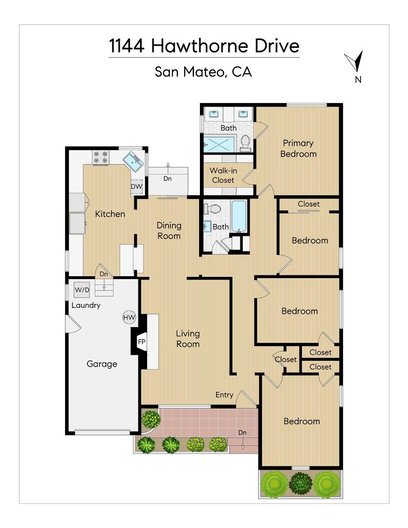 1144 Hawthorne Drive