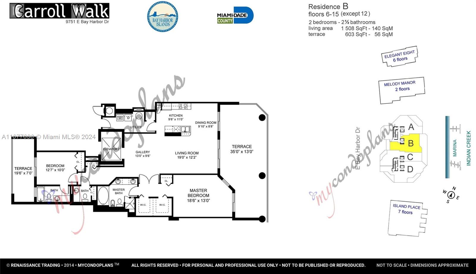 9751 E Bay Harbor Dr # 11B