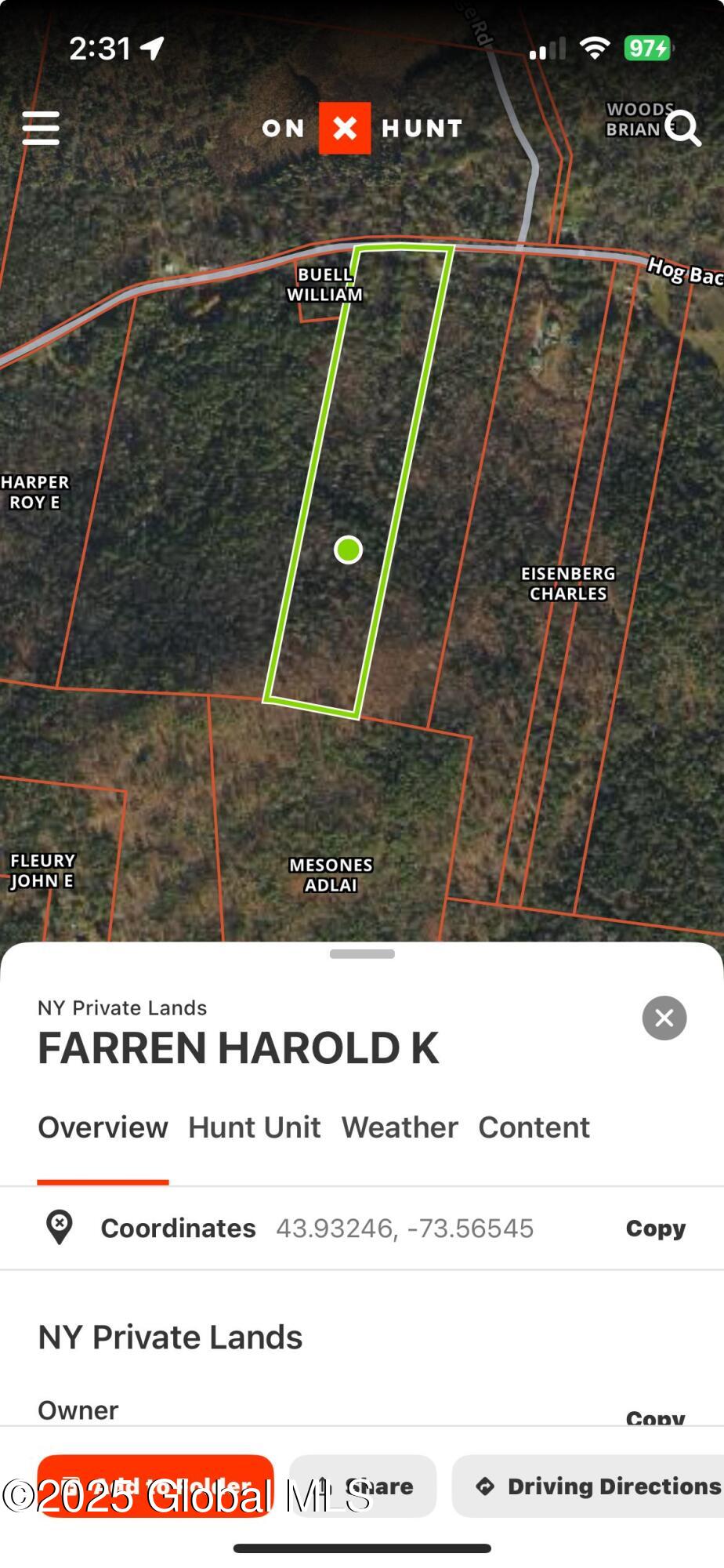 L22.120 Hog Back Road