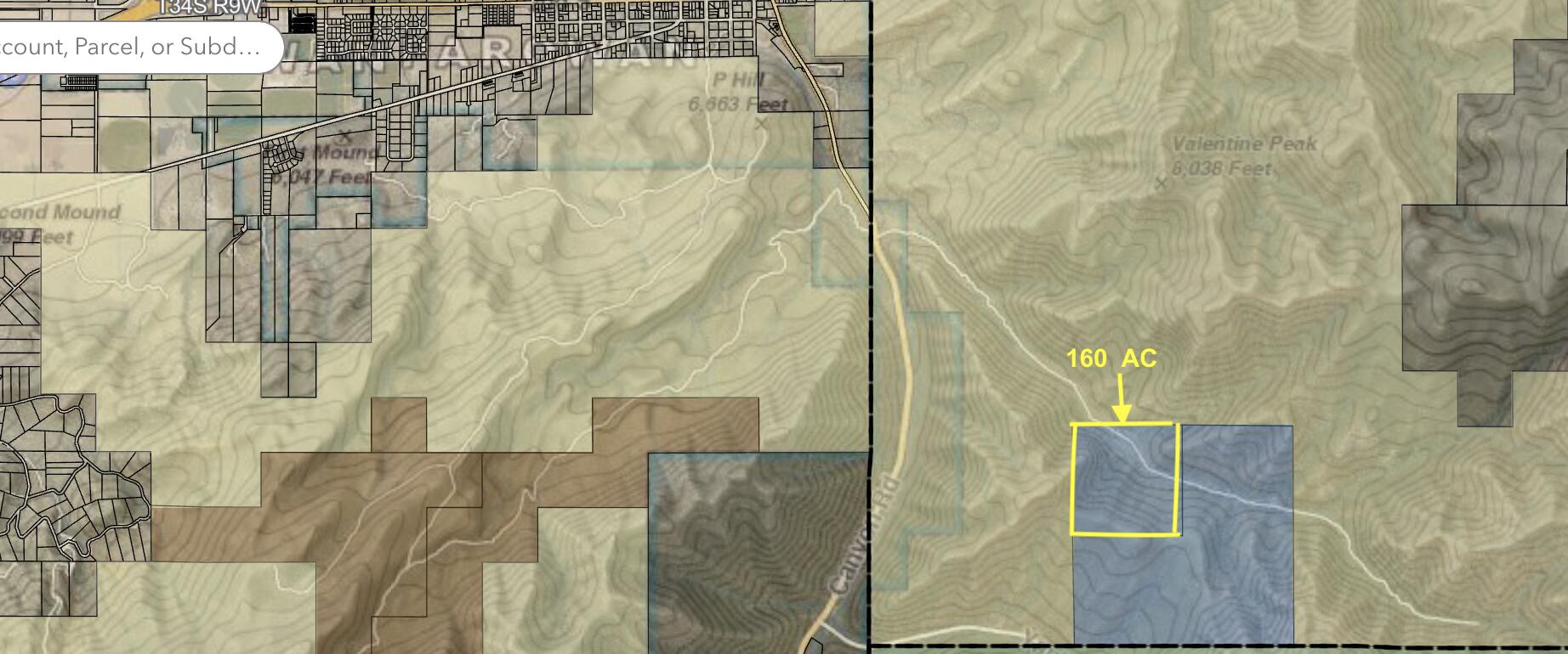 160 AC Township 34 Section, Range 8 W