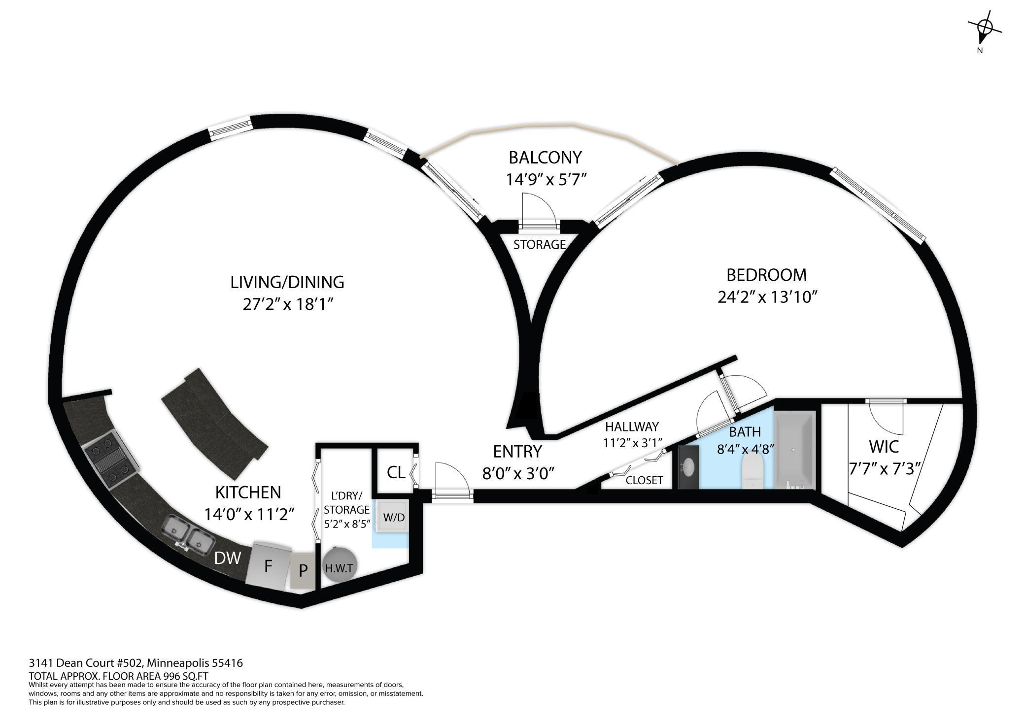3141 Dean Court Unit: 502