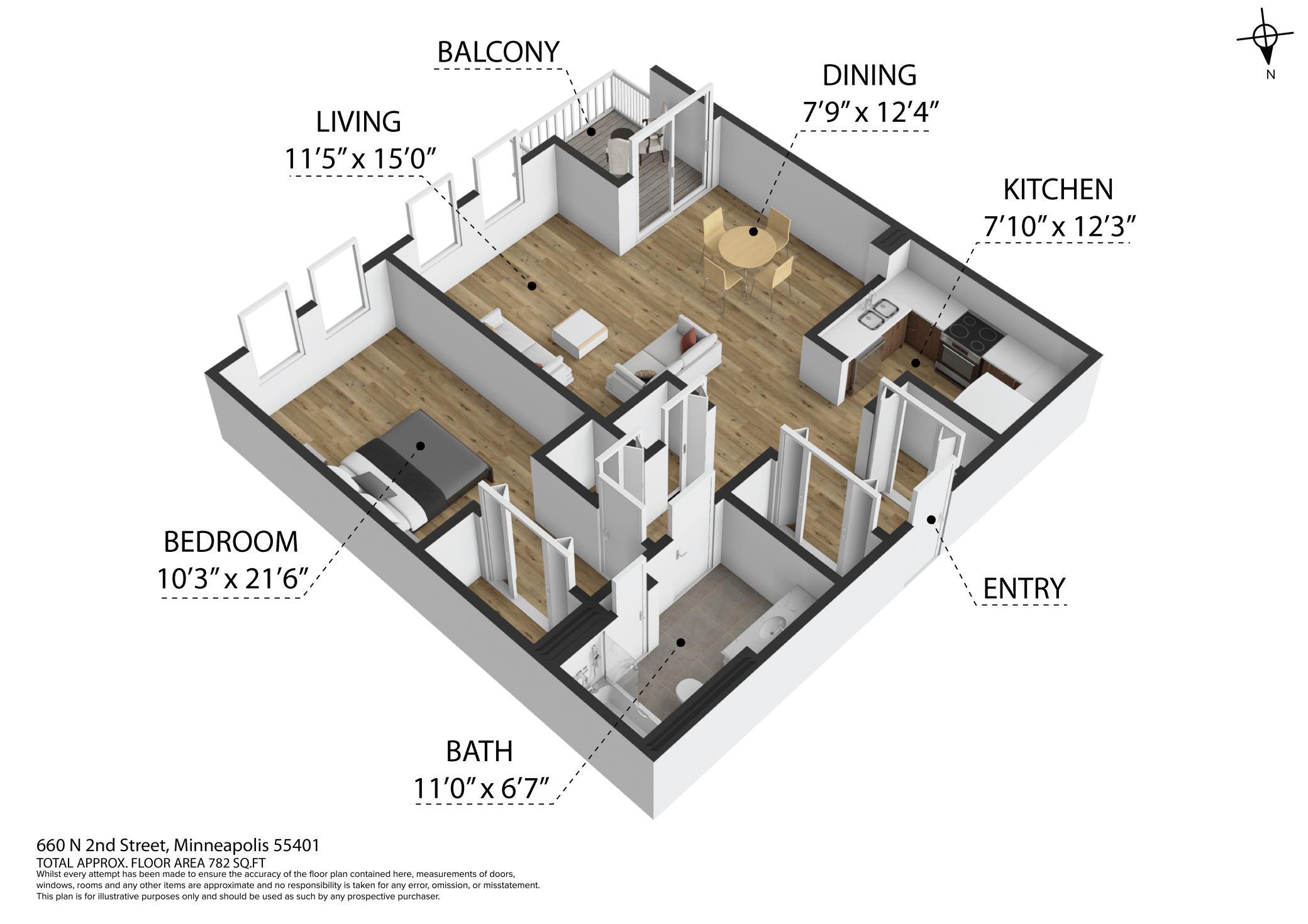 660 N 2nd Street Unit: 301