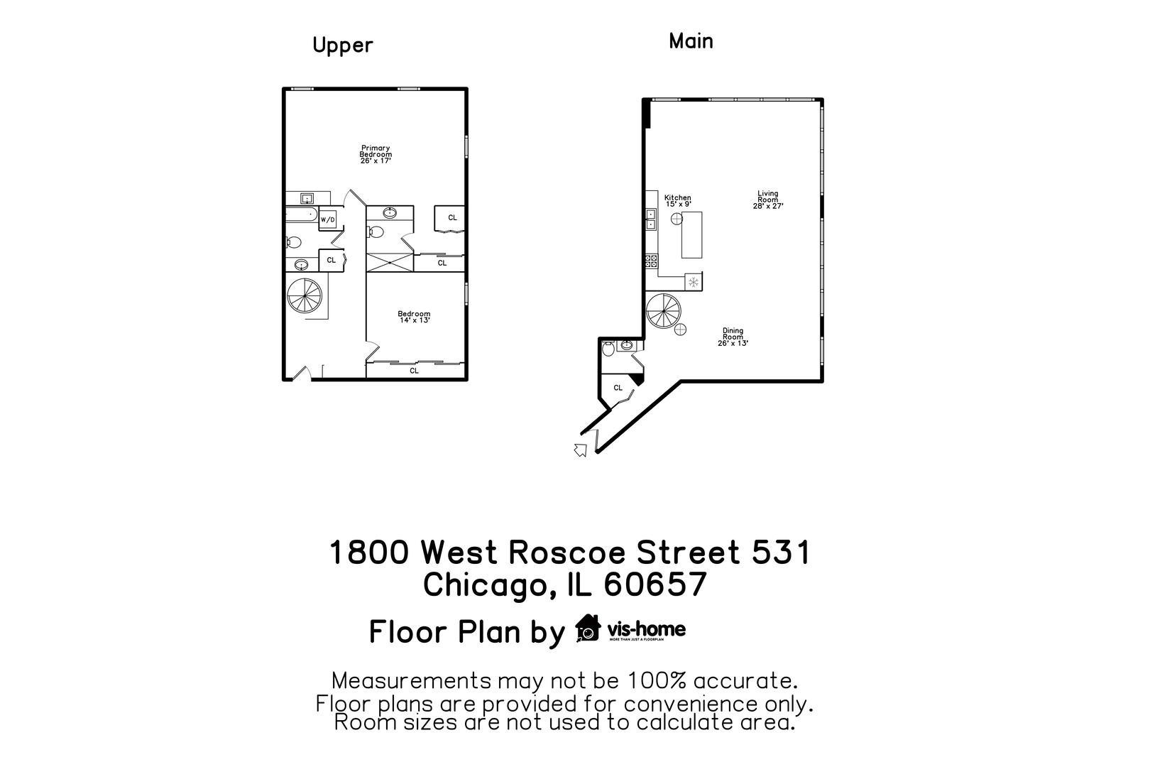 1800 W Roscoe Street Unit: 531