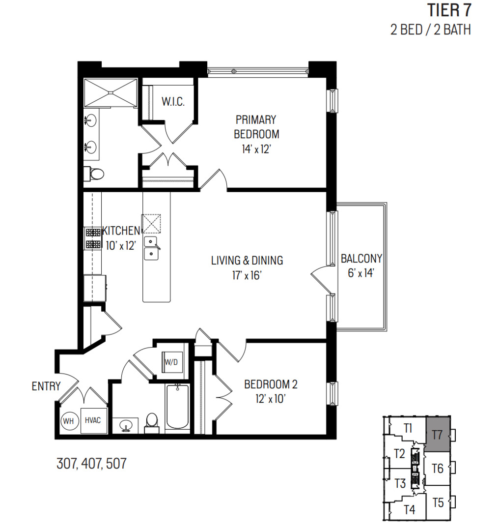 3204 N Kostner Avenue Unit: 507