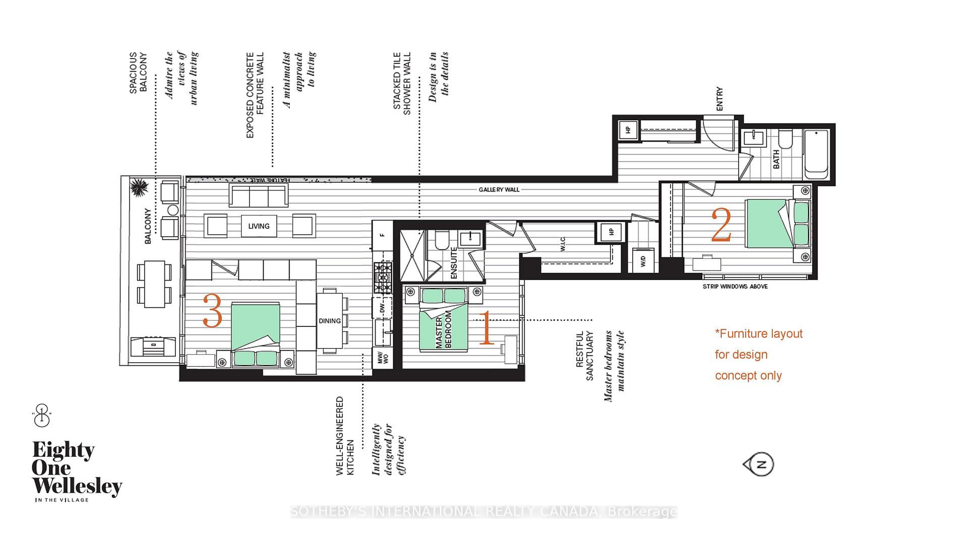 81 Wellesley Street E 305, Toronto Unit: 305