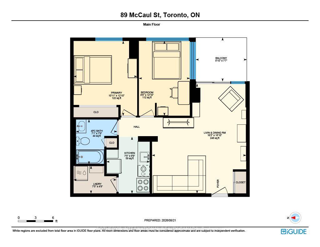 89 McCaul Street 520, Toronto Unit: 520