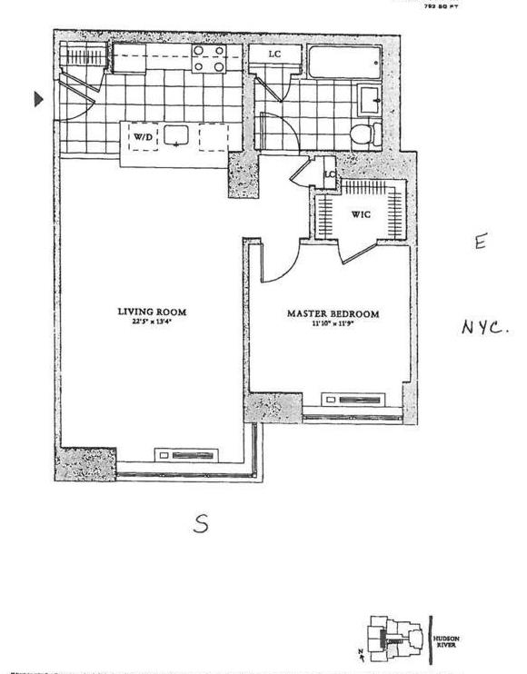88 MORGAN ST Unit: PH4-6