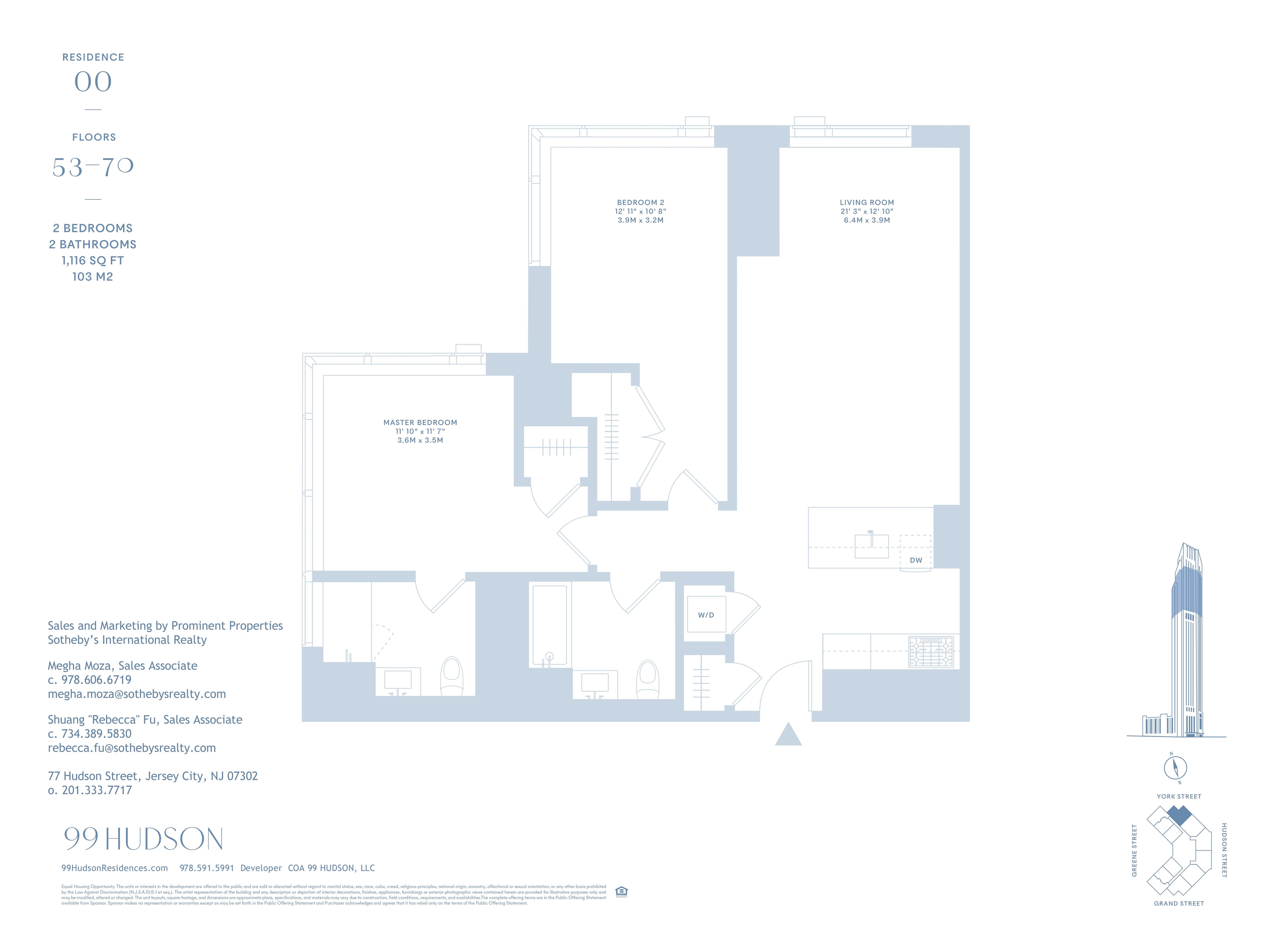 99 HUDSON ST Unit: 6300