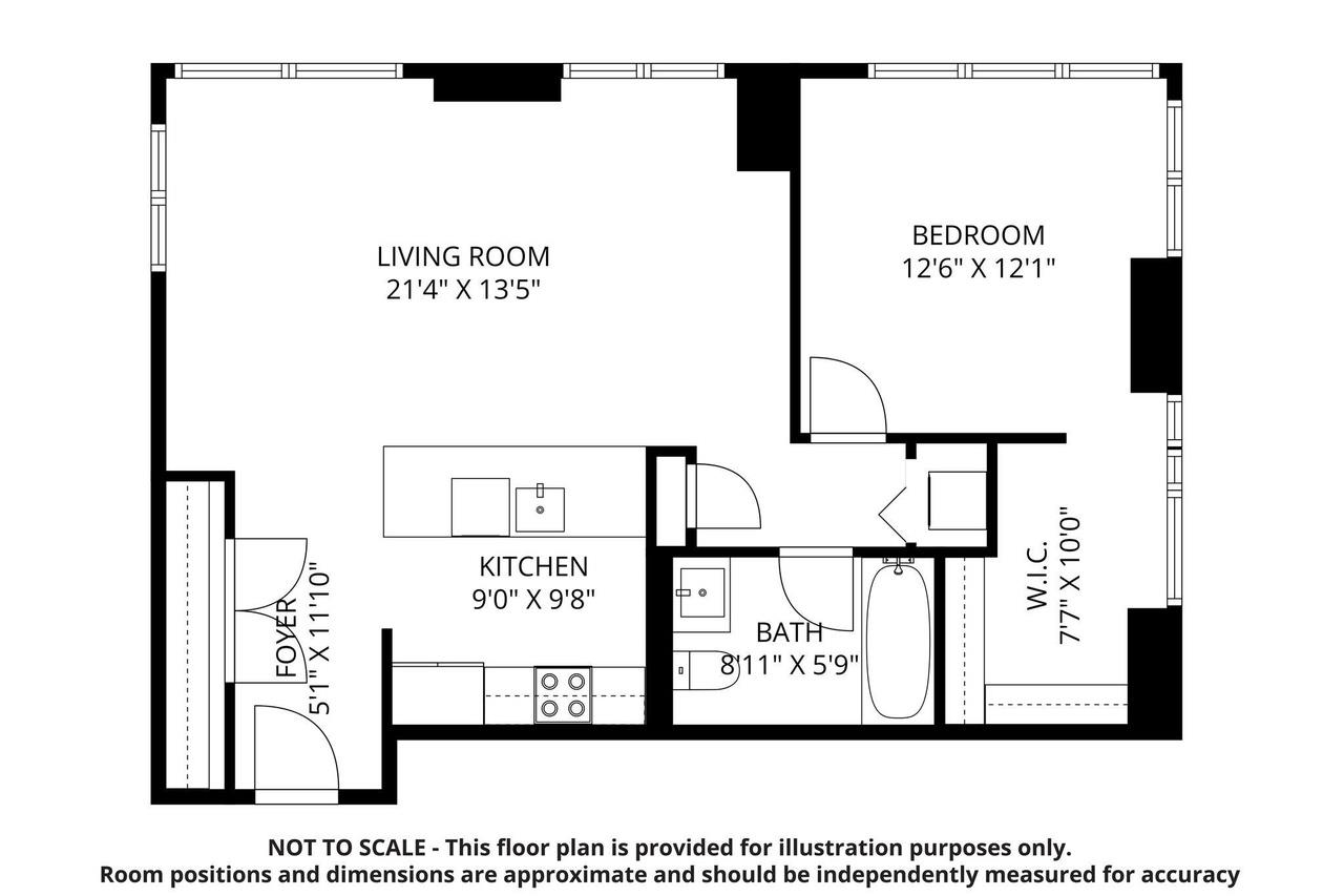 88 MORGAN ST Unit: 1808