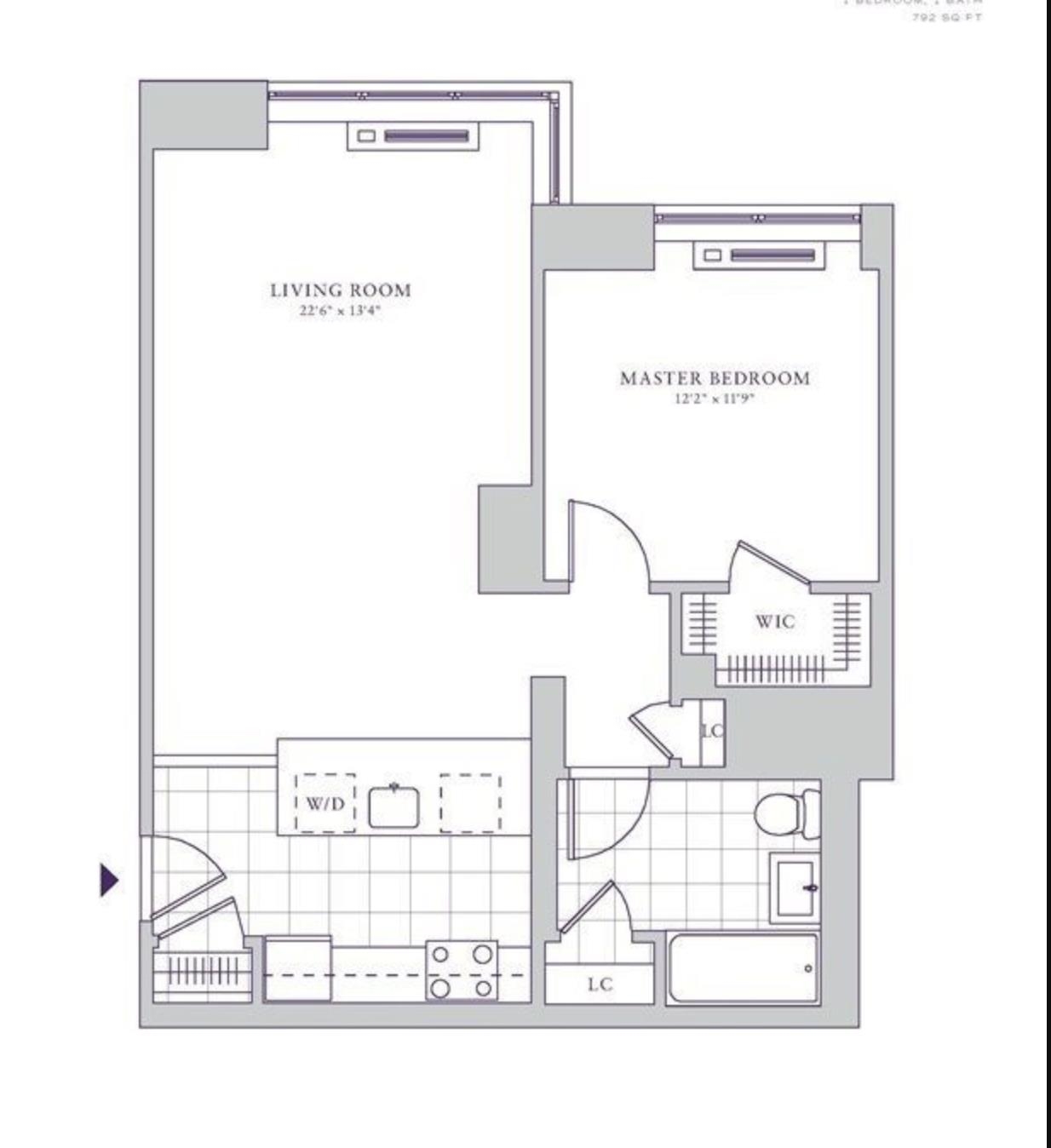 88 MORGAN ST Unit: 803