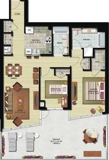 1 SHORE LANE Unit: 911