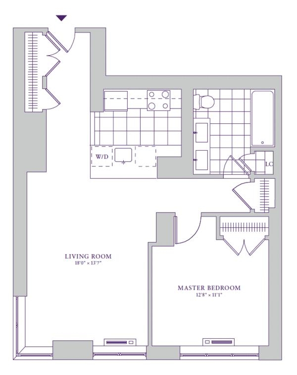 88 MORGAN ST Unit: 1101