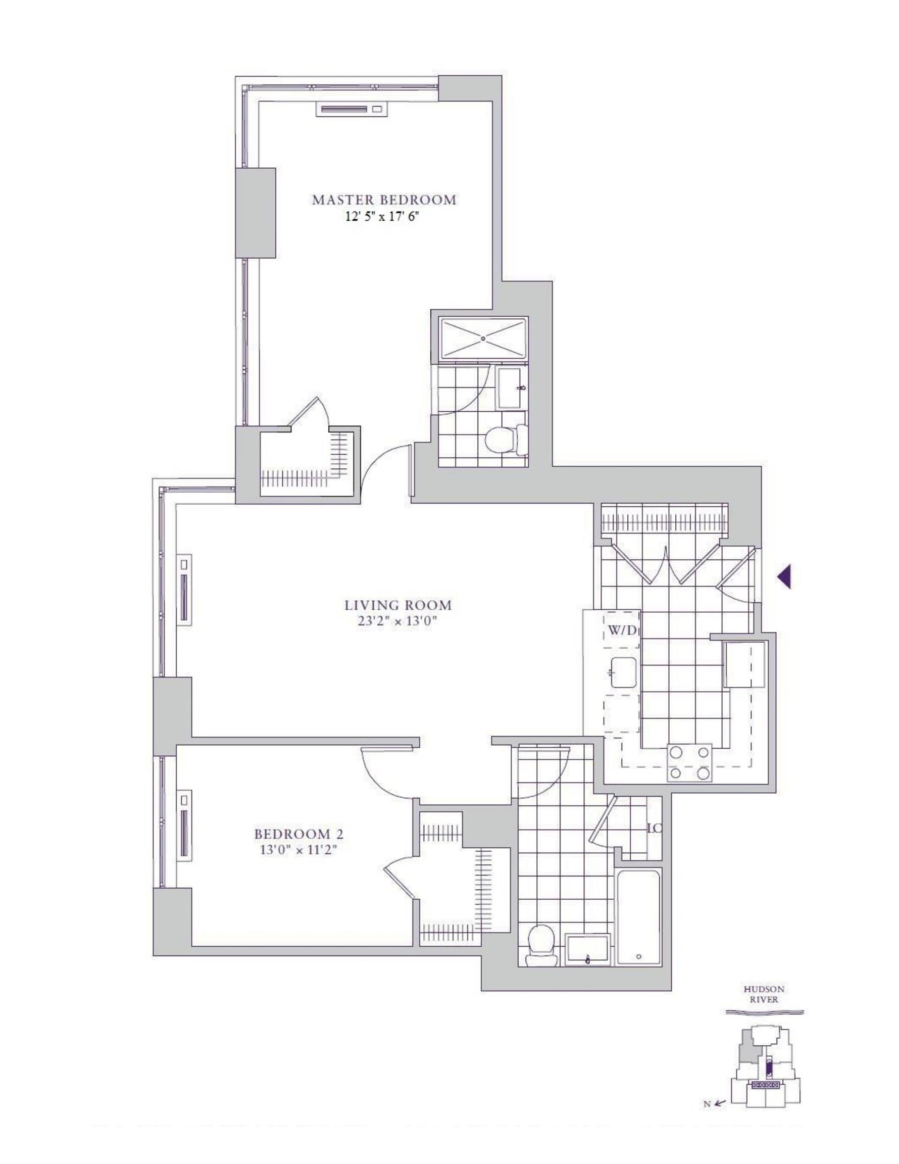 88 MORGAN ST Unit: 2204