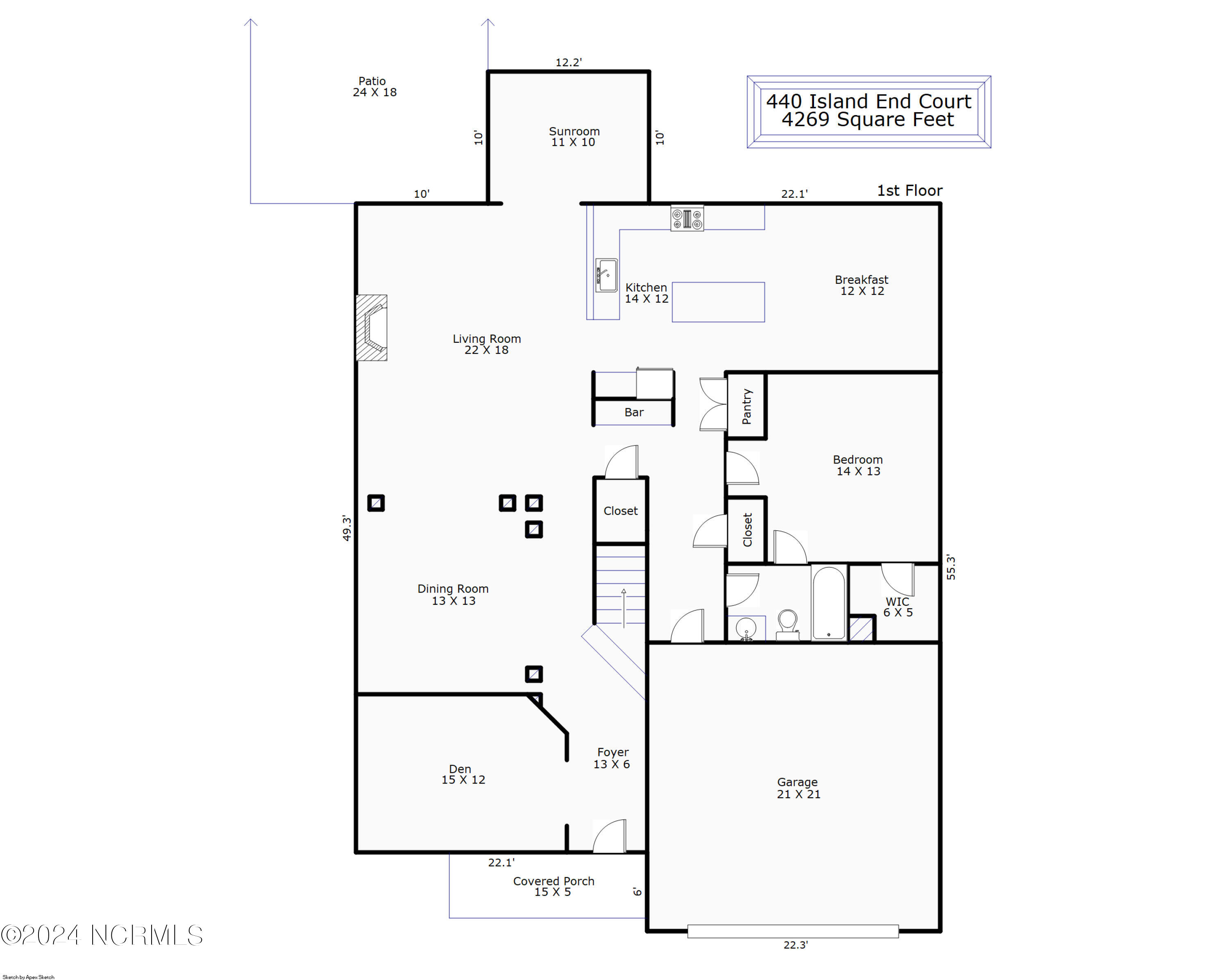 440 Island End Court