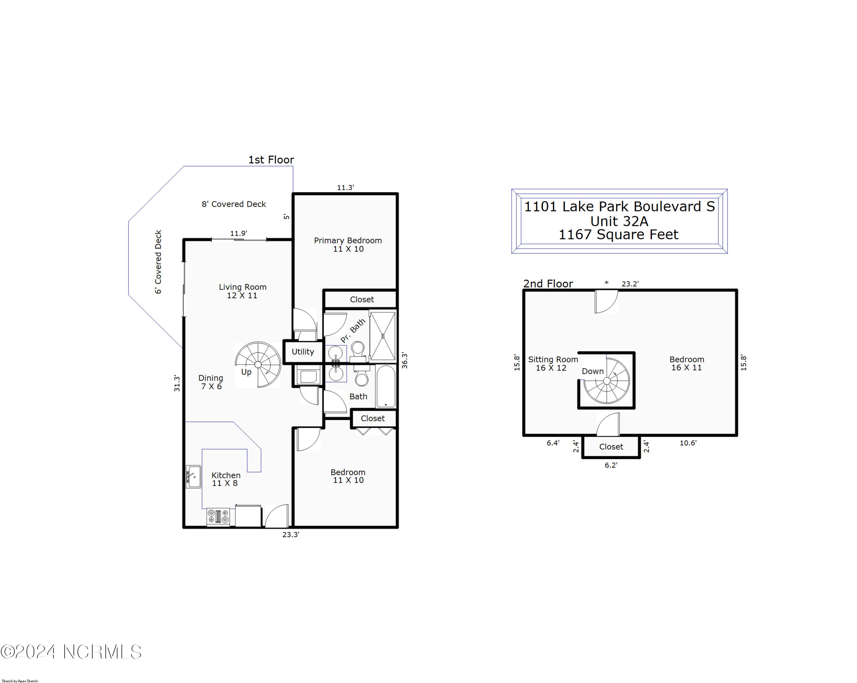 1101 Lake Park Boulevard S, A32