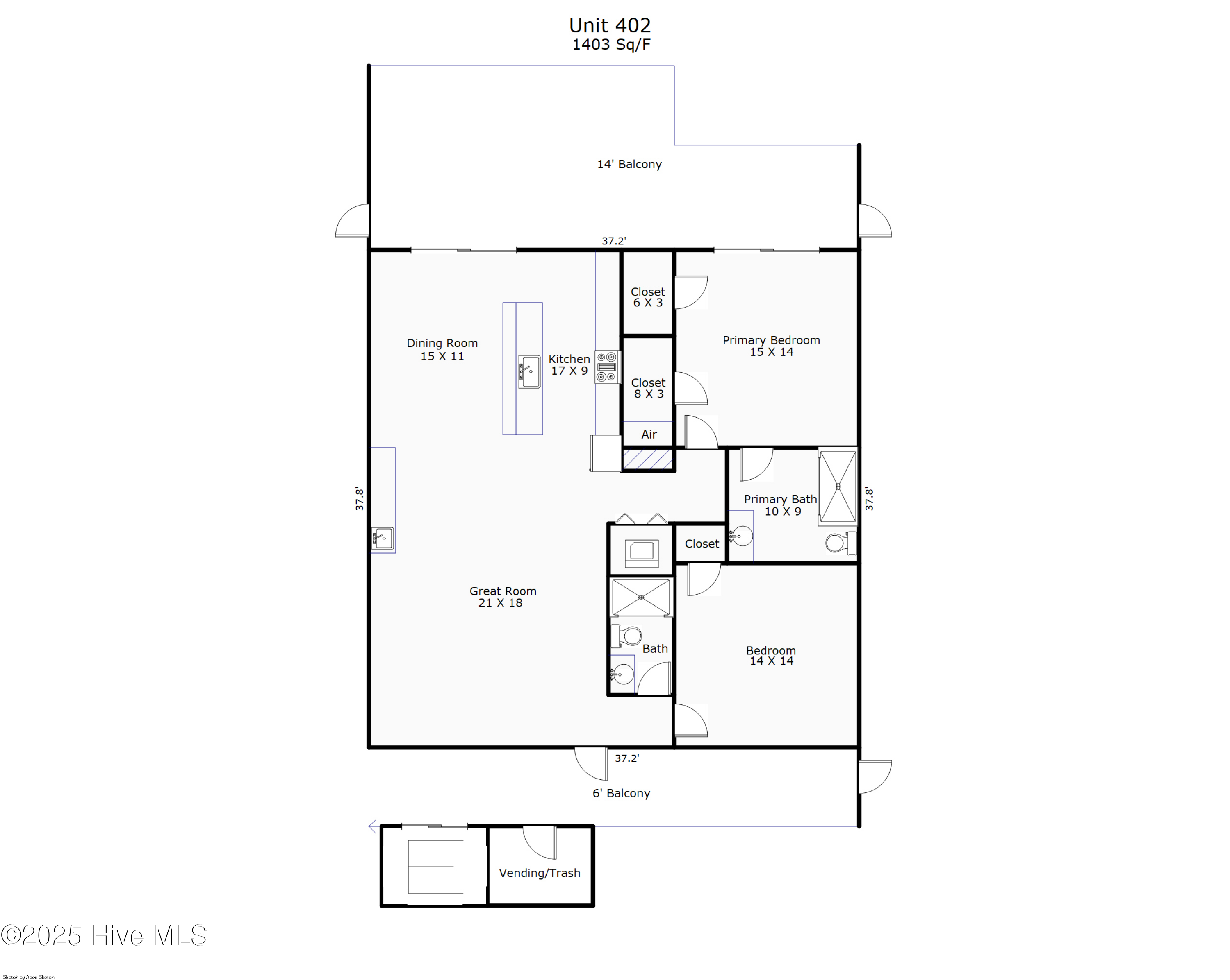 1800 Canal Drive, 402