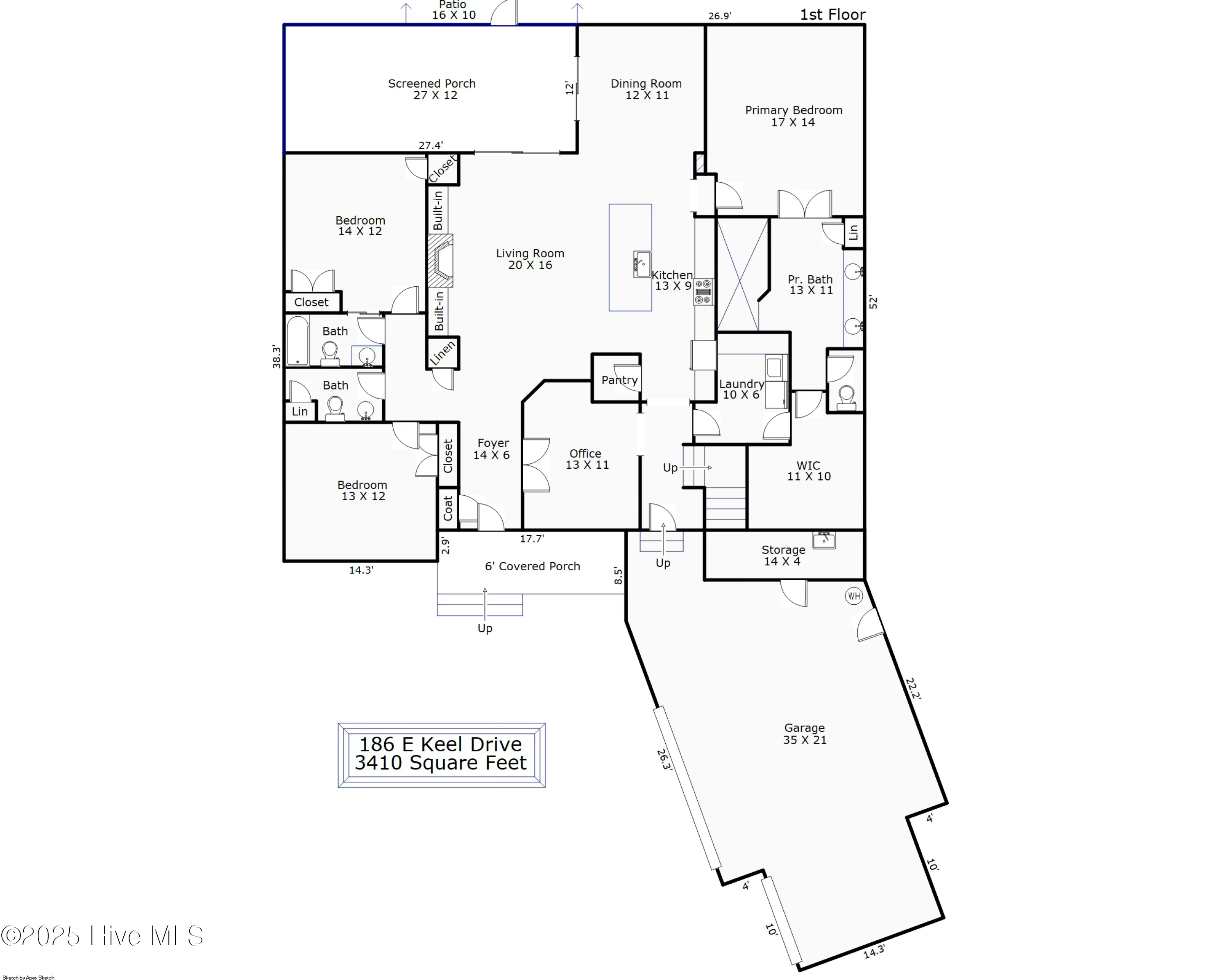 186 E Keel Drive
