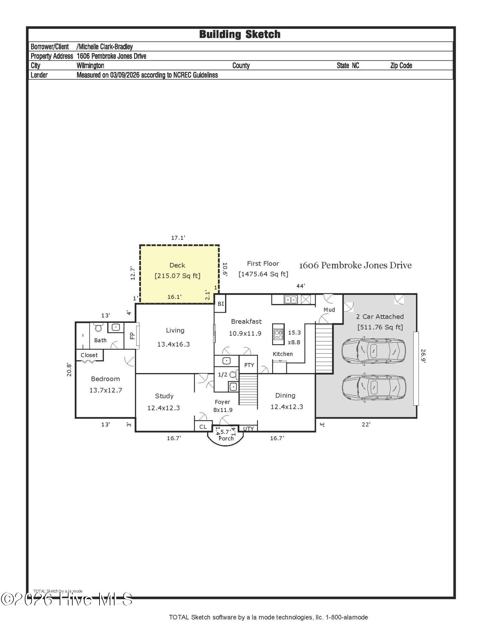 1606 Pembroke Jones Drive