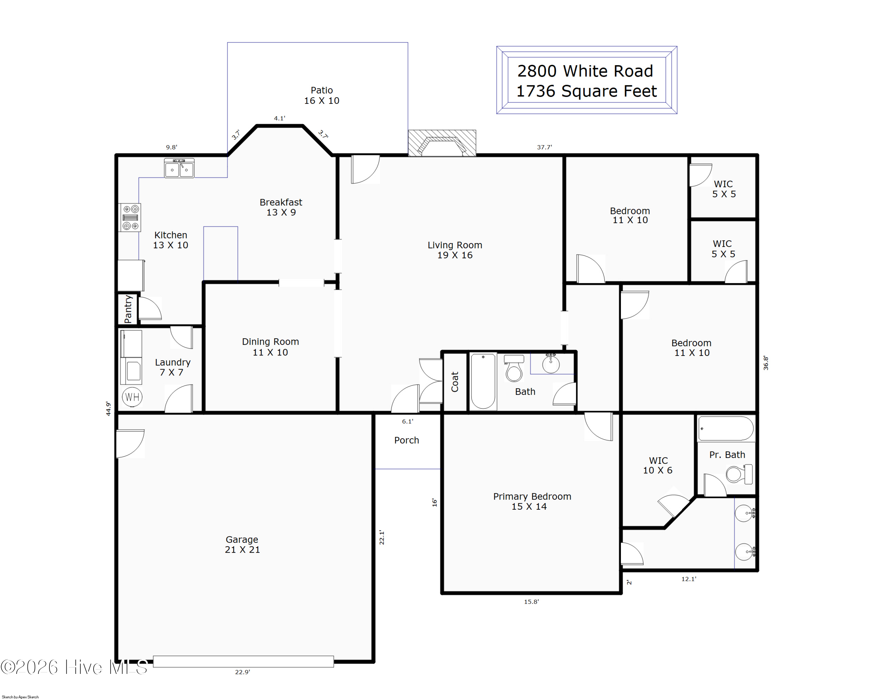 2800 White Road