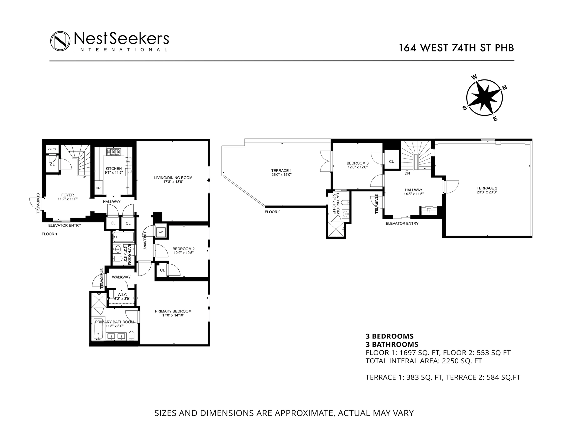 164 W 74th Street PH-B