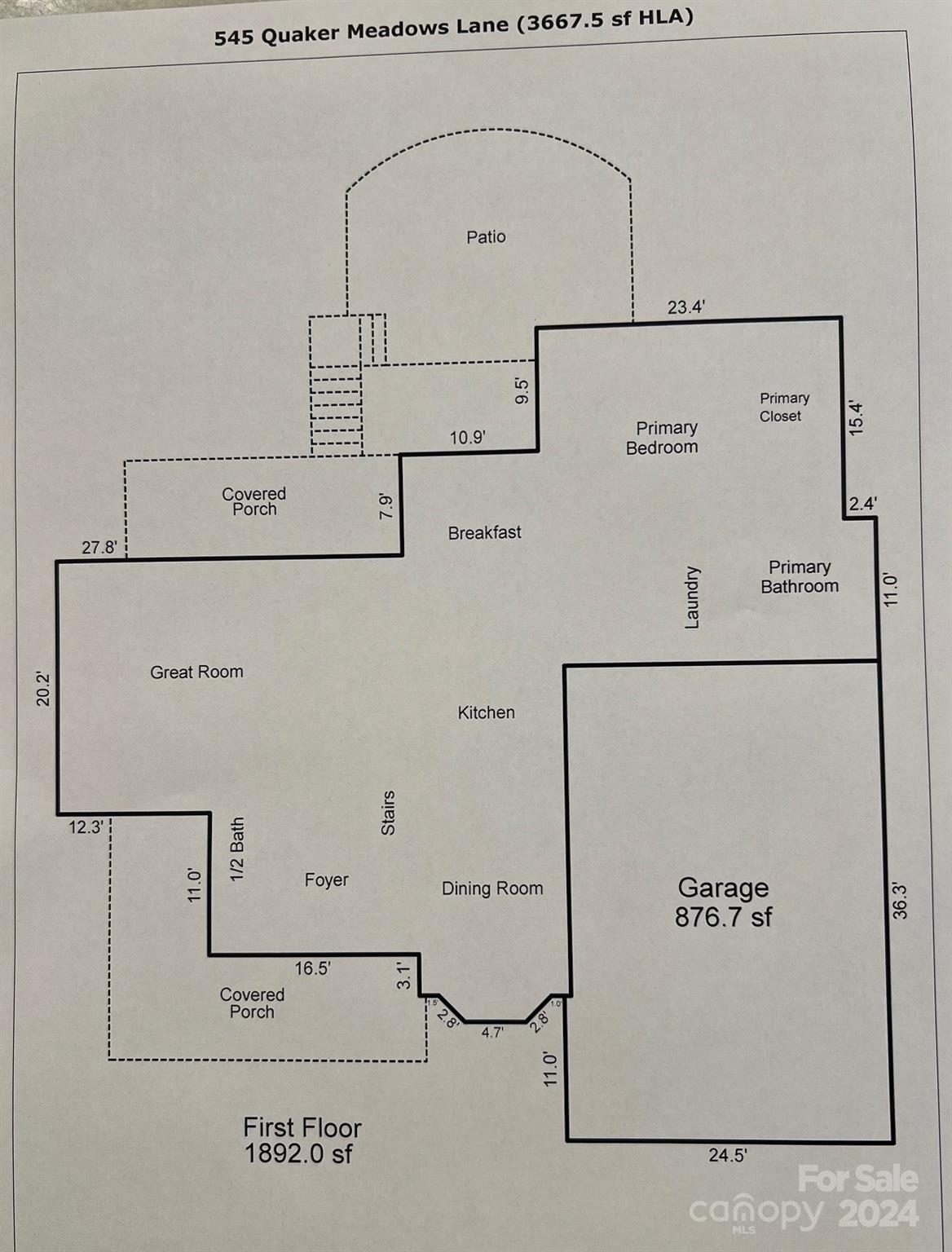 545 Quaker Meadows Lane