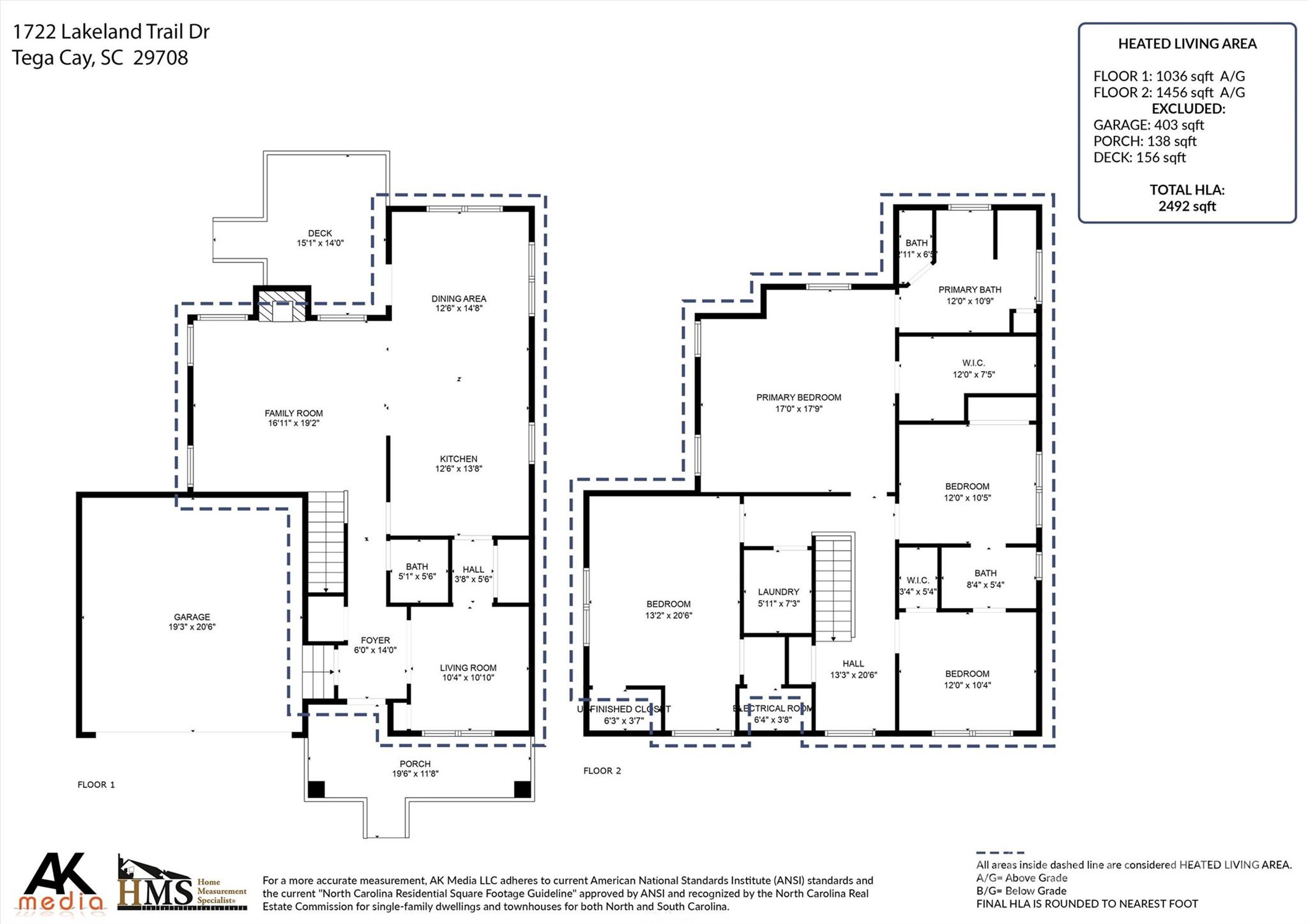 1722 Lakeland Trail Drive